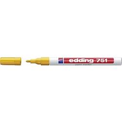 Edding 751 4-751005 popisovač na laky žlutá 2 mm