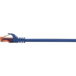 Renkforce RF-5043874 RJ45 síťové kabely, propojovací kabely CAT 6 U/UTP 2.00 m modrá s ochranou, bez halogenů 1 ks