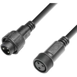 Cameo P EX 003 napájecí prodlužovací kabel IP65 [1x XLR zástrčka - 1x XLR zásuvka] 3 m černá