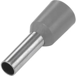 TRU COMPONENTS 1091282 dutinka 4 mm² částečná izolace šedá 100 ks
