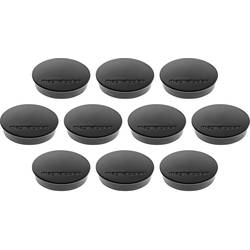 Magnetoplan magnet Discofix Standard (Ø x v) 30 mm x 8 mm kulatý černá 10 ks 1664212