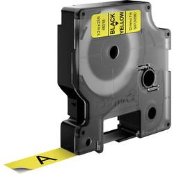 páska do štítkovače DYMO D1 45018 polyester Barva pásky: žlutá Barva písma:černá 12 mm 7 m