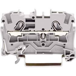 WAGO 2004-1207 svorka ochranného vodiče 6.20 mm pružinová svorka osazení: Terre zelená, žlutá 1 ks Box