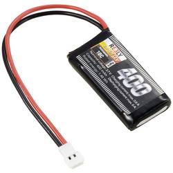 Reely RE-7845951 akupack Li-Pol (modelářství), 3.7 V, 400 mAh, články 1, 10 C, Softcase, plochý konektor
