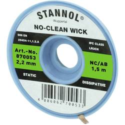 Stannol NC/AB odpájecí lanko Délka 1.5 m Šířka 2.2 mm