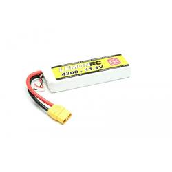 LemonRC 15732 akupack Li-Pol (modelářství), 11.1 V, 4300 mAh, články 3, 35 C, Softcase, XT90