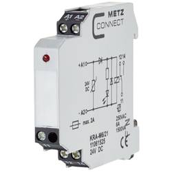 Spojovací modul 24 V/DC (max) 1 přepínací kontakt Metz Connect 11061525 1 ks