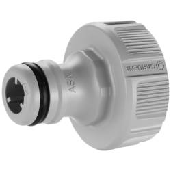 GARDENA 18221-50 GARDENA Hahnverbinder 26,5 mm (G 3/4) plast Kohoutkový adaptér 19 mm (3/4) Ø
