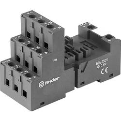 Finder 92.03.0 patice pro relé Finder řada 62, Finder 62.31 , Finder 62.32, Finder 62.33, (d x š x v) 91.3 x 40 x 60.9 mm, 1 ks