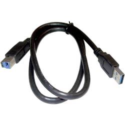 Renkforce RF-3269622 USB Hub 7 portů USB-A USB 3.0 5 GBit/s kovový ukazatel, lze spínat jednotlivě, pro montáž na zeď černá RF-3269622