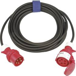 SIROX 362.425 napájecí prodlužovací kabel, 16 A, černá, 25 m