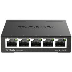 D-Link DGS-105/E DGS-105 síťový switch 5 portů 1 GBit/s