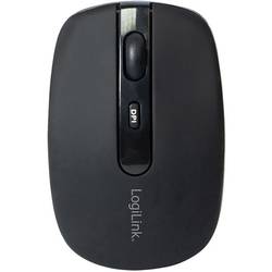 LogiLink ID0078A optická drátová myš, Bluetooth®, 4 tlačítko, 1600 dpi, černá