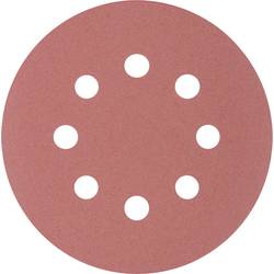 PFERD TOOLS KSS 125 8 L A 400 45017040 brusné papíry pro excentrické brusky s otvory Zrnitost 400 (Ø) 125 mm 25 ks