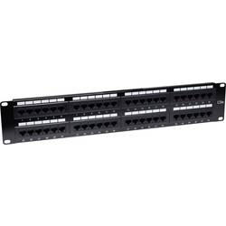 Intellinet 513579 48 portů síťový patch panel 483 mm (19) CAT 3, CAT 4, CAT 5, CAT 5e 2 U černá neosazený