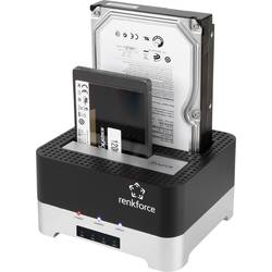 Renkforce RF-DOCKING-02 USB 3.0 SATA 6 Gb/s 2 porty s funkcí klonování