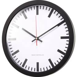 MXP301201 DCF nástěnné hodiny 30 cm x 45 mm , černá