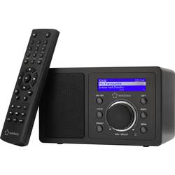 Renkforce RF-IR-MONO1 RF-4830285 internetové stolní rádio, internetové, Bluetooth, AUX, Wi-Fi, internet, s DLNA, černá
