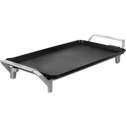 Princess Table Chef Premium XL elektrický gril, stolní gril Teppan Yaki, stříbrná (matná), černá