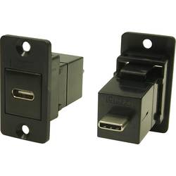 adaptér, zásuvka, vestavná Zásuvka USB typ C - zástrčka USB typ B CP30611 Cliff Množství: 1 ks