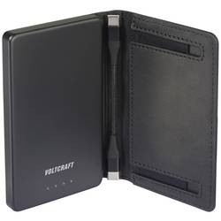 VOLTCRAFT VC-WT-W010 powerbanka Li-Pol, 5000 mAh, černá, Indikátor stavu