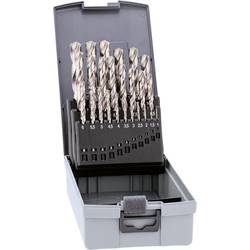 Alpen 0000110325100 HSS sada spirálových vrtáku do kovu, 25dílná, 1 mm, 1.5 mm, 2 mm, 2.5 mm, 3 mm, 3.5 mm, 4 mm, 4.5 mm, 5 mm, 5.5 mm, 6 mm, 6.5 mm, 7 mm, 7.5
