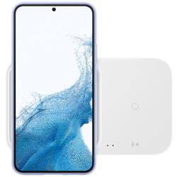 Samsung bezdrátová indukční nabíječka Wireless Charger Duo EP-P5400T, EP-P5400TWEGEU, výstup USB-C®, 2.77 A, bílá