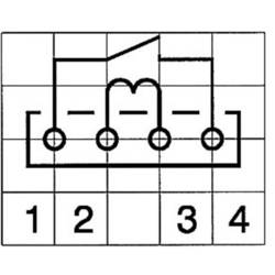 StandexMeder Electronics MS05-1A87-75LHR relé s jazýčkovým kontaktem 1 spínací kontakt 5 V/DC 0.5 A 10 W SIP-4