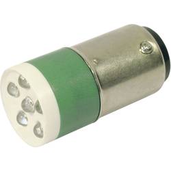 CML Innovative Technologies 18640351 indikační LED zelená BA15d 24 V/DC, 24 V/AC 3150 mcd