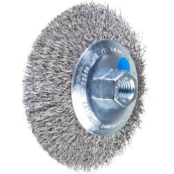 PFERD TOOLS Kuželový kartáč, neopovaný, KBU Ø 115 x 10 mm, drát z nerezové oceli Ø 0,35 pro úhlové brusky 43316023 1 ks
