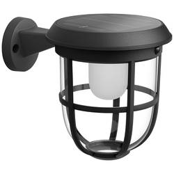 Philips LED Radii 8720169267176 venkovní solární nástěnné osvětlení s PIR senzorem 1.3 W teplá bílá černá