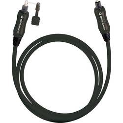 Toslink audio kabel [1x Toslink zástrčka (ODT) - 1x Toslink zástrčka (ODT)] 2.00 m černá Oehlbach OPTO Star Black