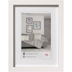 walther+ design JK-130-W vyměnitelný fotorámeček Formát papíru: 20 x 15 cm bílá
