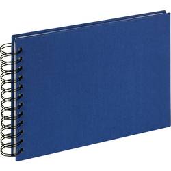 walther+ design SA-509-L album se spirálovou vazbou (š x v) 23 cm x 17 cm modrá 40 Seiten