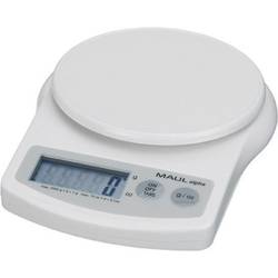 Maul MAULalpha 2000G váha na dopisy 2 kg, rozlišení 1 g na baterii, bílá