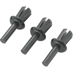 TRU COMPONENTS TC-SRR-0612K203 TC-10820828 rozpínací nýt Ø otvoru 6.2 mm černá 1000 ks