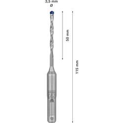 Bosch Accessories EXPERT SDS plus-7X 2608900057 příklepový vrták 1 ks 4 mm Celková délka 115 mm SDS plus 1 ks