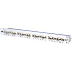 Metz Connect 130855C-E 24 portů síťový patch panel 483 mm (19) CAT 6A 1 U stříbrná osazený