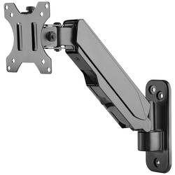 Digitus DA-90396 držák na zeď pro monitor 1 Displej: (s) 33,0 cm (13) - 81,3 cm (32) černá, černá (matná) otočný, nastavitelná výška, naklápěcí, otočný,
