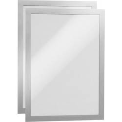 Durable 487223 DURAFRAME A4 - 4872 info rámeček, samolepicí páska DIN A4 stříbrná (š x v) 236 mm x 322 mm 2 ks