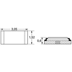 Isabellenhütte SMK-R010-1.0 SMK-R010-1.0 SMD rezistor 10 mΩ SMD 1206 1 W 1 % 50 ppm/K 1 ks