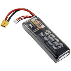 Reely RE-7845963 akupack Li-Pol (modelářství), 11.1 V, 3800 mAh, články 3, 20 C, Softcase, XT60