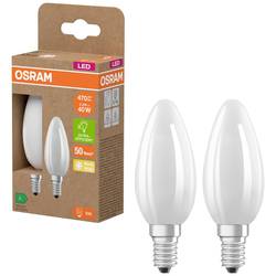 OSRAM HOMELIGHTING 4099854253805 LED Energetická třída (EEK2021) A (A - G) E14 svíčkový tvar 2.2 W = 40 W teplá bílá (Ø x v) 35 mm x 35 mm 2 ks