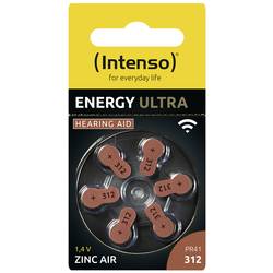 Intenso Baterie do naslouchátek PR41-312 1.45 V 6 ks 148 mAh zinko-vzduchová 7504436
