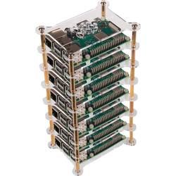 Joy-it RB-Case+19 SBC skříň Vhodné pro (vývojové sady): Raspberry Pi® akrylová čirá