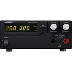 VOLTCRAFT DPPS-16-30 laboratorní zdroj s nastavitelným napětím, 1 - 16 V/DC, 0 - 30 A, 480 W, USB, lze programovat, výstup 1 x, DPPS-16-30