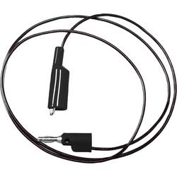 Mueller Electric BU-2030-A-60-0 měřicí kabel banánková zástrčka 4 mm krokosvorky 1.5 m černá 1 ks