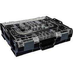 BS Systems L-BOXX 102, 6100000362 box na nářadí, ABS, černá, transparentní, (d x š x v) 445 x 358 x 118 mm