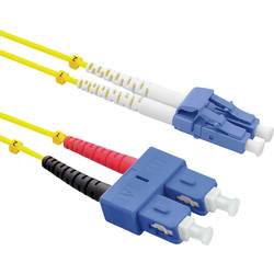 Roline 21.15.8790 optické vlákno optické vlákno kabel 0.50 m žlutá [1x zástrčka LC - 1x zástrčka SC] 9/125 µ Singlemode OS2