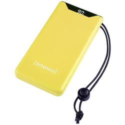 Intenso F10000 powerbanka Li-Pol, 10000 mAh, Quick Charge, Dodávka energie, USB-A, USB-C®, žlutá, Indikátor stavu